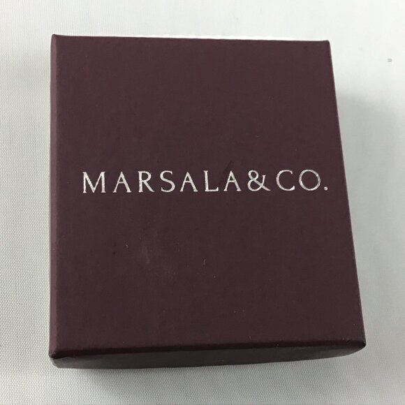 MARSALA & CO Sterling Silver Heart Ring Size 8 - Picture 4 of 4